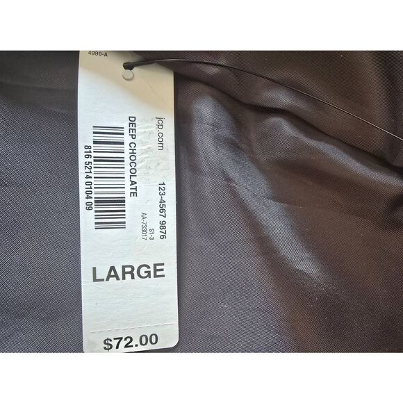 Worthington Blazer Sz L Deep Chocolate New with tag - Picture 6 of 6